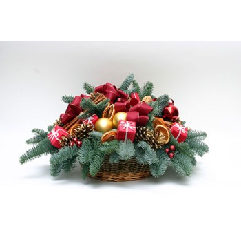 Spruce basket